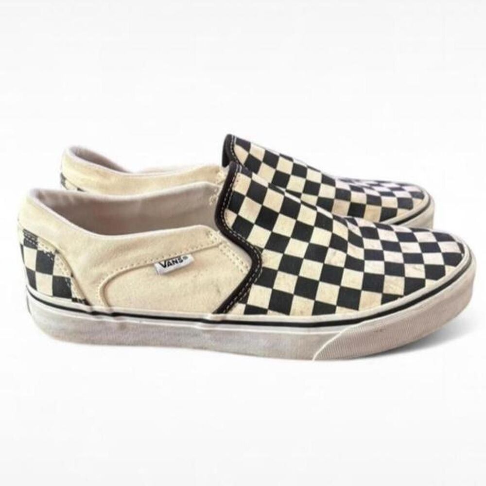 Y2K Womens Vans Slip On Sneakers SZ 7